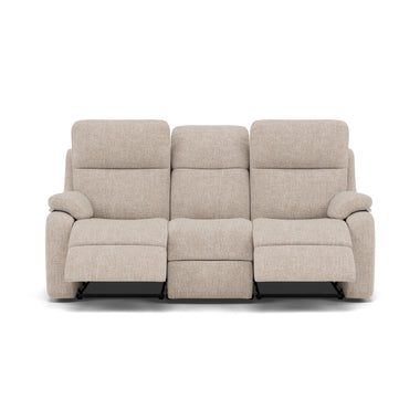 G Plan Kingsbury 3 Seater Recliner Sofa - 3 Seater Power Double Recliner Headrest + Lumbar with USB Grade W - Power with Power Headrest, Lumbar & USB 3 Seater Sofas Sterling Home 3 W002 Loom Shale