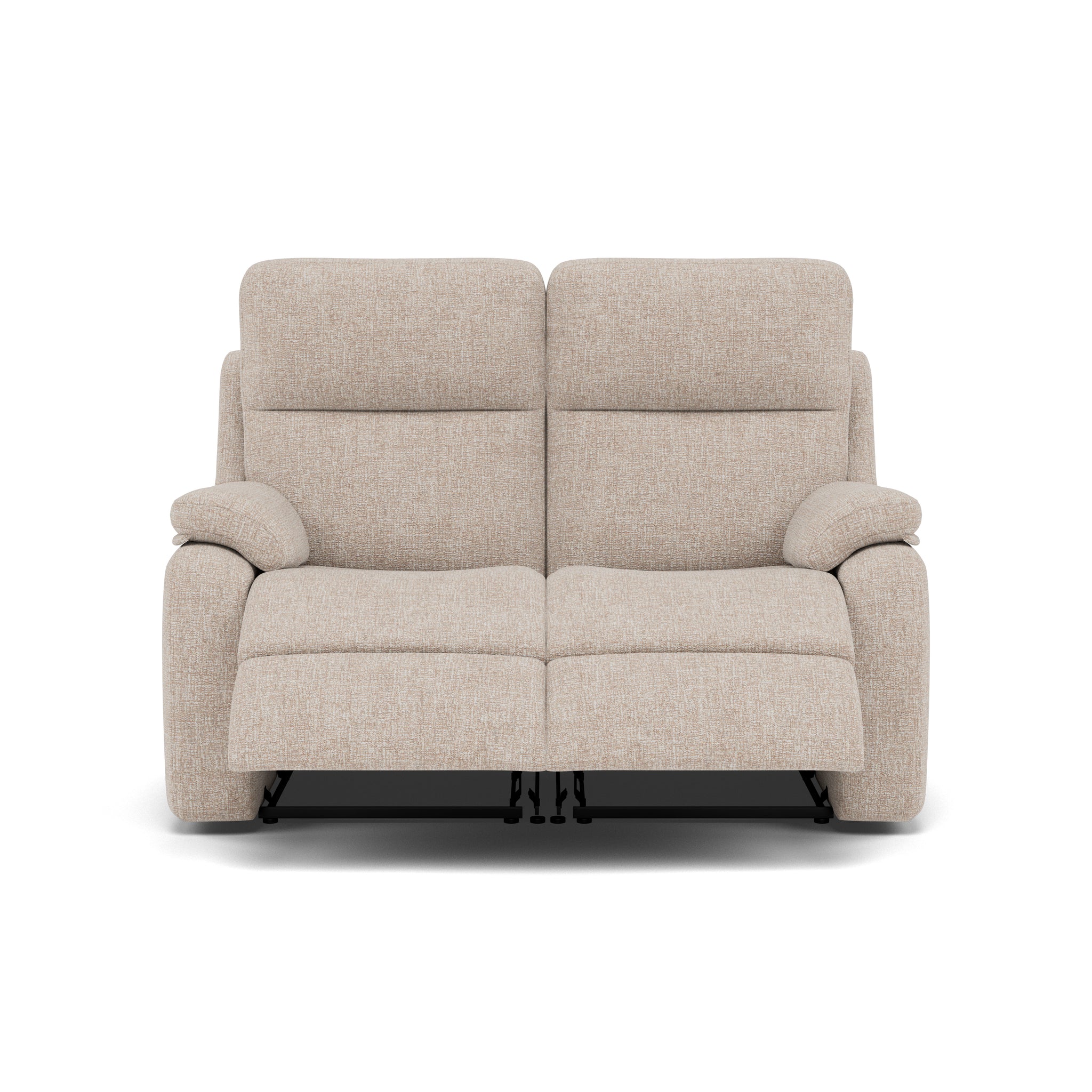 G Plan Kingsbury 2 Seater Recliner Sofa - 2 Seater Power Double Recliner Headrest + Lumbar with USB Grade W - Power with Power Headrest, Lumbar & USB 2 Seater Sofas Sterling Home 3 W002 Loom Shale