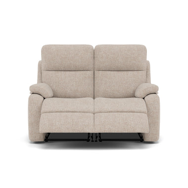 G Plan Kingsbury 2 Seater Recliner Sofa - 2 Seater Power Double Recliner Headrest + Lumbar with USB Grade W - Power with Power Headrest, Lumbar & USB 2 Seater Sofas Sterling Home 3 W002 Loom Shale