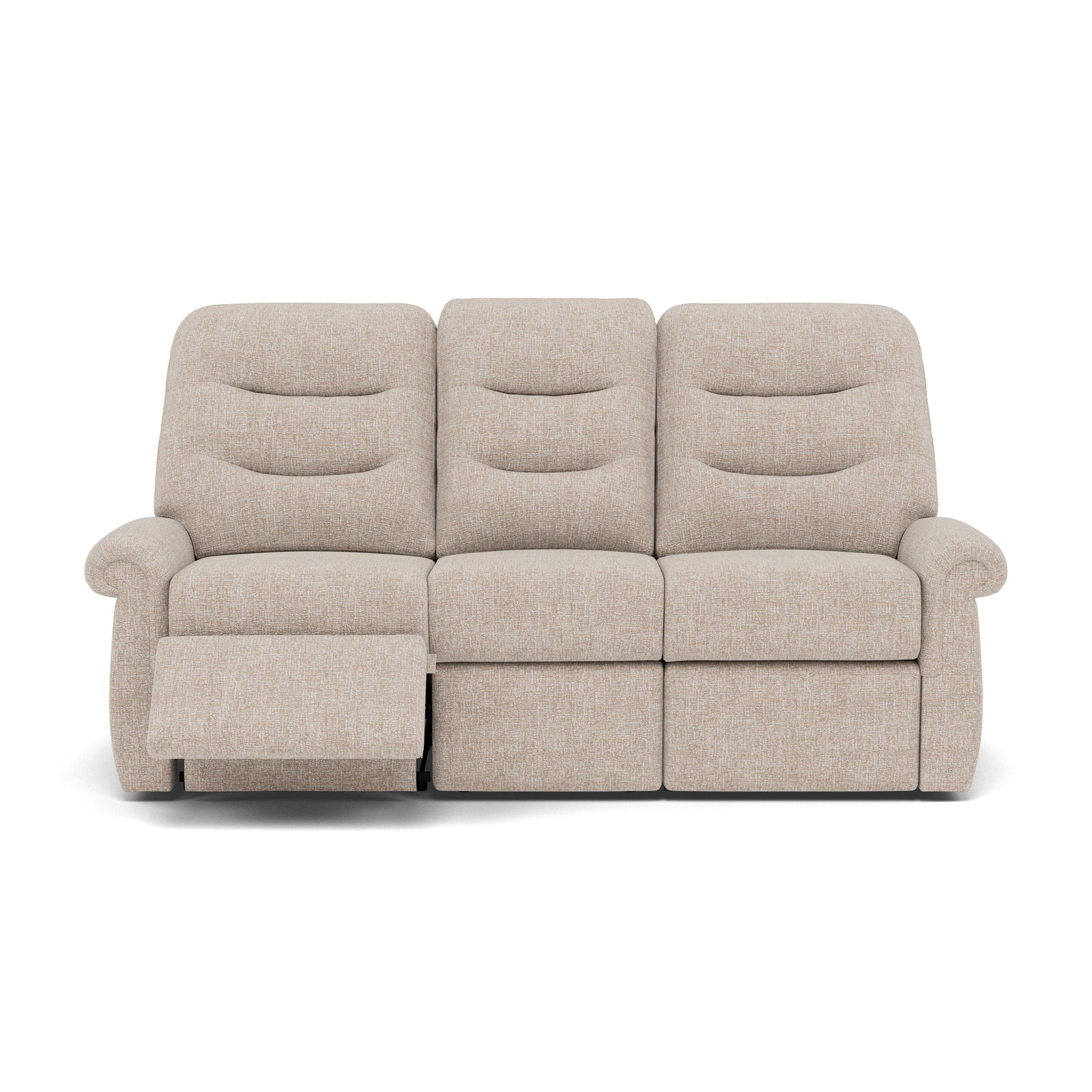 G Plan Holmes 3 Seater Recliner Sofa - 3 Seater Power Recliner Sofa (Left) Grade W - Left Hand Recliner 3 Seater Sofas Sterling Home 3 W002 Loom Shale