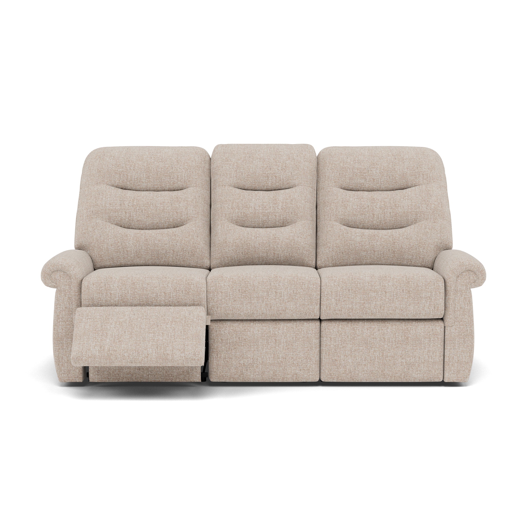G Plan Holmes 3 Seater Recliner Sofa - 3 Seater Power Recliner Sofa (Right) Grade W - Right Hand Recliner 3 Seater Sofas Sterling Home 3 W002 Loom Shale
