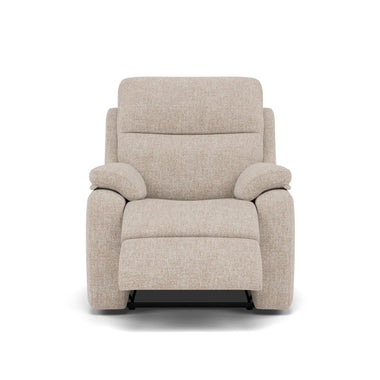 G Plan Kingsbury Recliner Armchair - Power Recliner Chair with USB Grade W - Power Recliner with USB Sterling Home 3 W002 Loom Shale