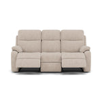 G Plan Kingsbury 3 Seater Recliner Sofa - 3 Seater Power Double Recliner with USB Grade W - Power Recliner with USB 3 Seater Sofas Sterling Home 3 W002 Loom Shale
