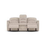 G Plan Chloe 3 Seater Recliner Sofa - 3 Seater Recliner Sofa Double Grade W - Manual Recliner 3 Seater Sofas Sterling Home 3 W002 Loom Shale