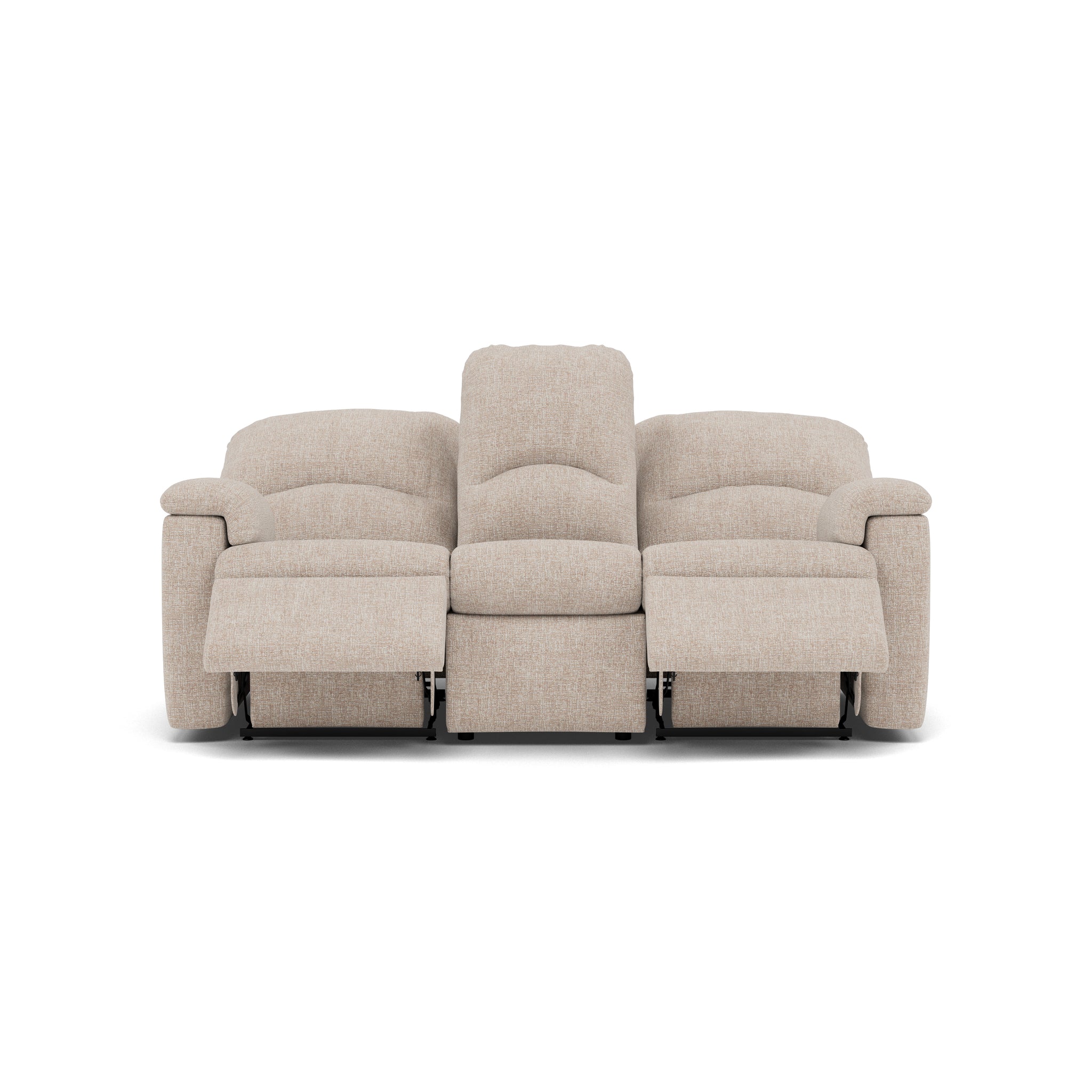 G Plan Chloe 3 Seater Recliner Sofa - 3 Seater Recliner Sofa Double Grade W - Manual Recliner 3 Seater Sofas Sterling Home 3 W002 Loom Shale