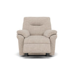 G Plan Seattle Recliner Armchair - Power Recliner Chair with USB & Lumbar Grade W - Power Recliner with Lumbar Support & USB Sterling Home 3 W002 Loom Shale