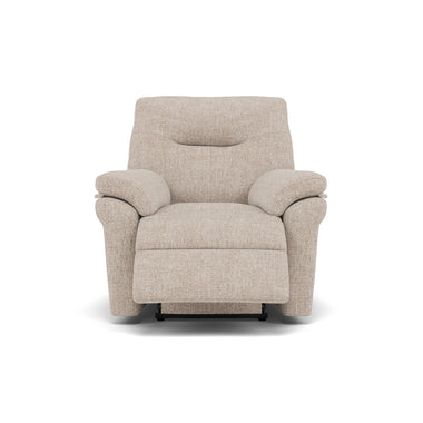 G Plan Seattle Recliner Armchair - Power Recliner Chair with USB & Lumbar Grade W - Power Recliner with Lumbar Support & USB Sterling Home 3 W002 Loom Shale
