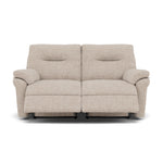 G Plan Seattle Large 2 Seater Recliner Sofa - 2.5 Seater Power Double Recliner with USB Grade W - Power Recliner with USB 2 Seater Sofas Sterling Home 3 W002 Loom Shale