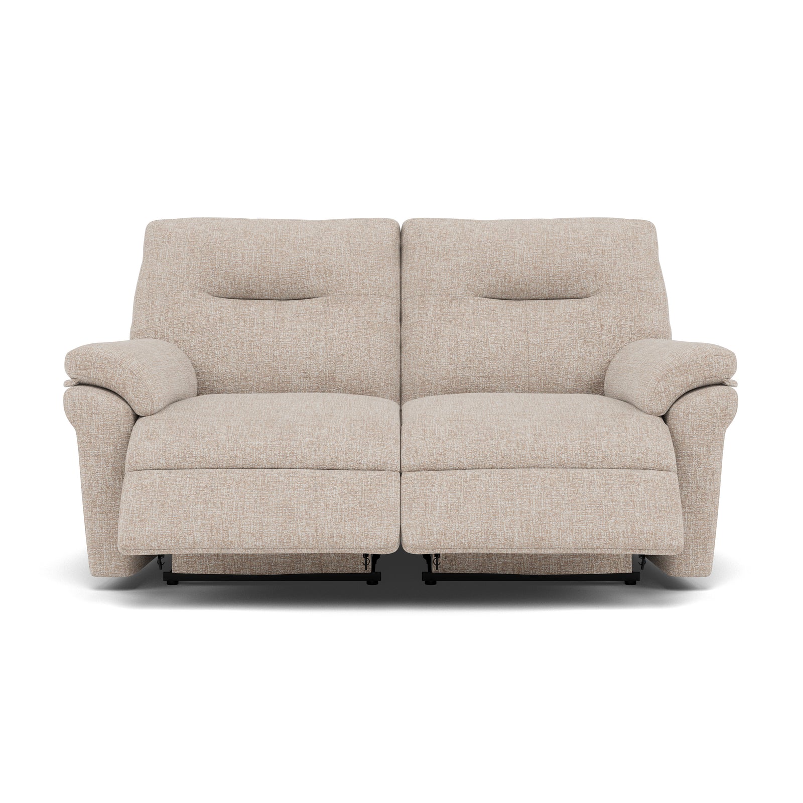 G Plan Seattle Large 2 Seater Recliner Sofa - 2.5 Seater Power Double Recliner with USB & Lumbar Grade W - Power Recliner with Lumbar Support & USB 2 Seater Sofas Sterling Home 3 W002 Loom Shale