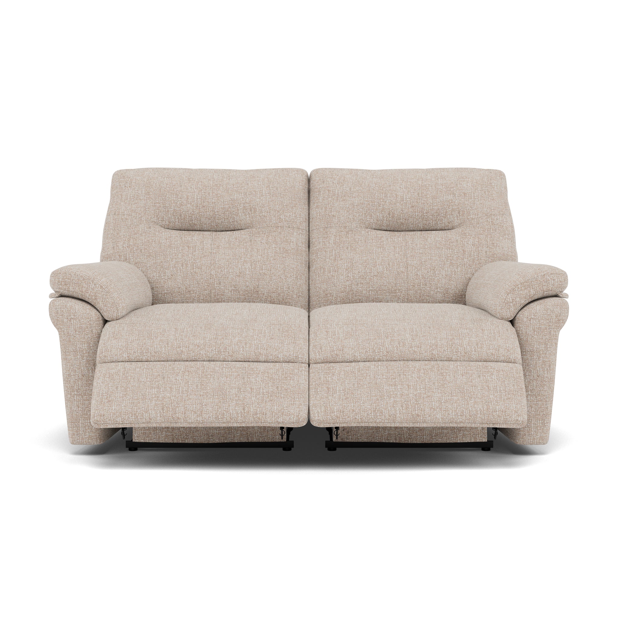 G Plan Seattle Large 2 Seater Recliner Sofa - 2.5 Seater Power Double Recliner with USB Grade W - Power Recliner with USB 2 Seater Sofas Sterling Home 3 W002 Loom Shale