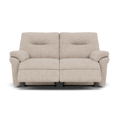 G Plan Seattle Large 2 Seater Recliner Sofa - 2.5 Seater Power Double Recliner with USB & Lumbar Grade W - Power Recliner with Lumbar Support & USB 2 Seater Sofas Sterling Home 3 W002 Loom Shale