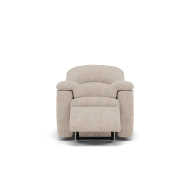 G Plan Chloe Small Recliner Armchair - Small Recliner Chair Grade W - Manual Recliner Armchairs Sterling Home 3 W002 Loom Shale