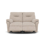 G Plan Seattle 2 Seater Recliner Sofa - 2 Seater Power Double Recliner with USB & Lumbar Grade W - Power Recliner with Lumbar Support & USB 2 Seater Sofas Sterling Home 3 W002 Loom Shale