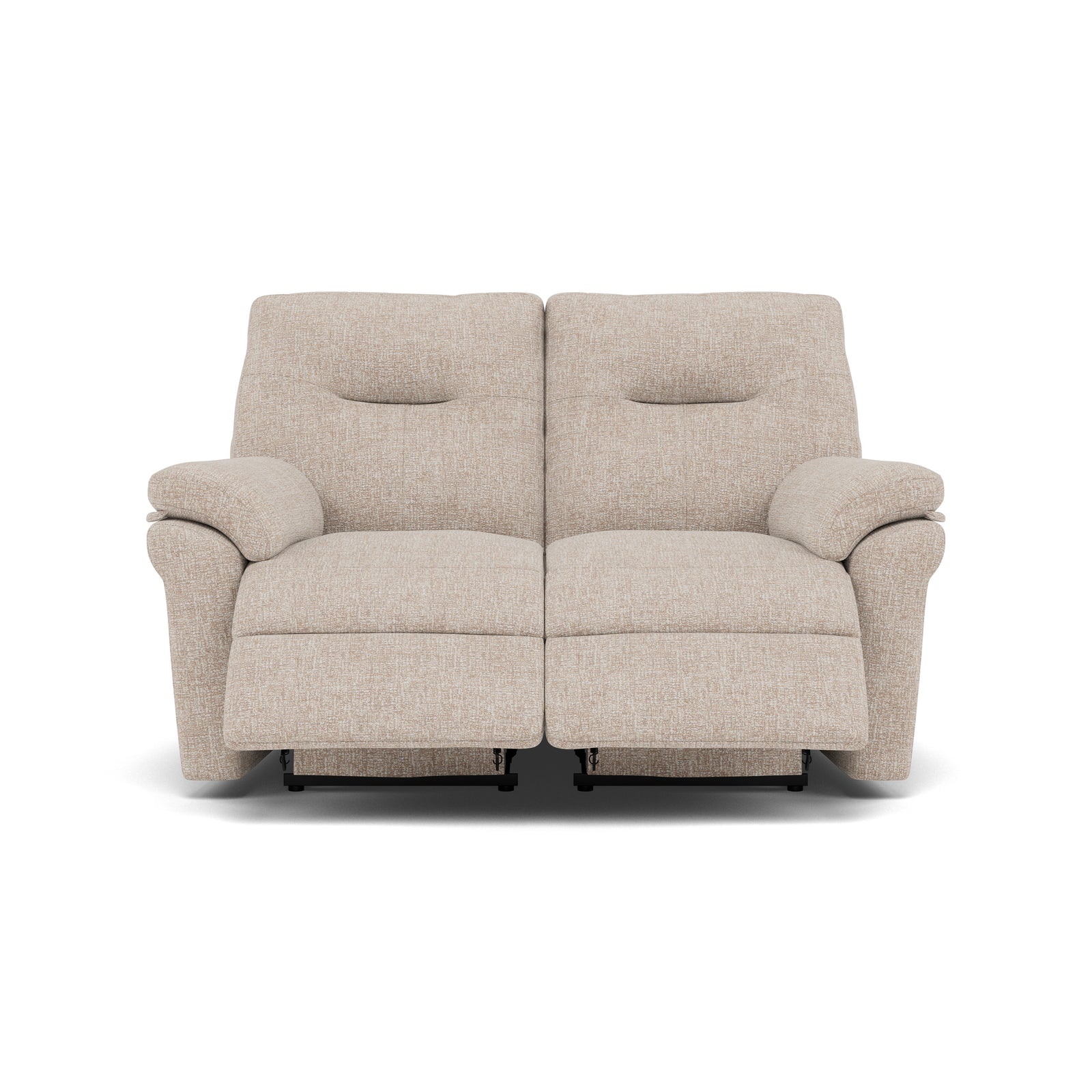 G Plan Seattle 2 Seater Recliner Sofa - 2 Seater Power Double Recliner with USB Grade W - Power Recliner with USB 2 Seater Sofas Sterling Home 3 W002 Loom Shale
