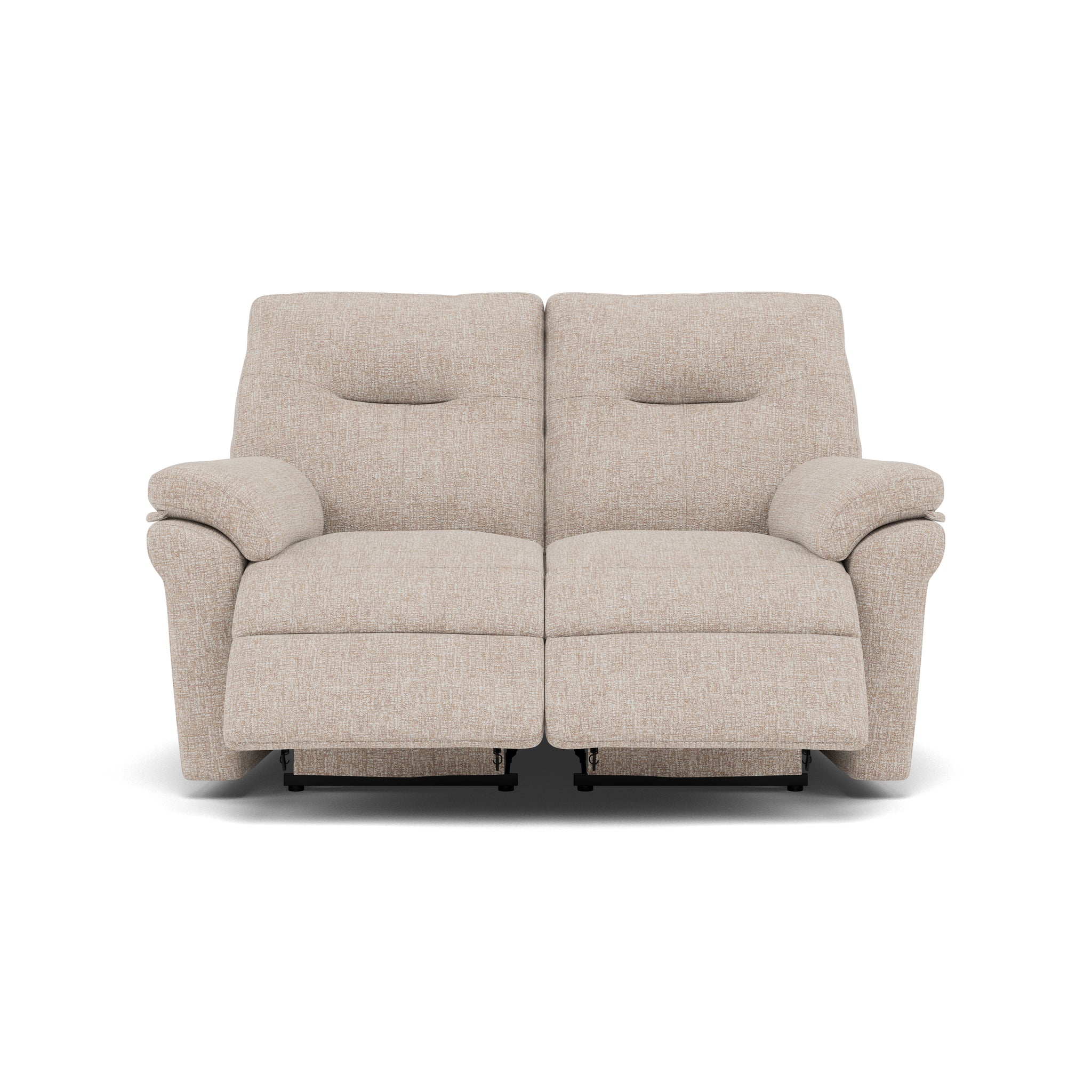 G Plan Seattle 2 Seater Recliner Sofa - 2 Seater Power Double Recliner with USB & Lumbar Grade W - Power Recliner with Lumbar Support & USB 2 Seater Sofas Sterling Home 3 W002 Loom Shale
