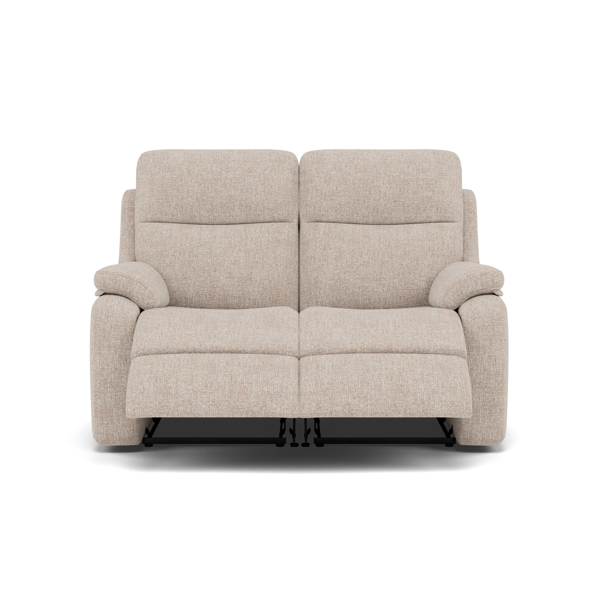 G Plan Kingsbury 2 Seater Recliner Sofa - 2 Seater Manual Double Recliner Grade W - Manual Recliner 2 Seater Sofas Sterling Home 3 W002 Loom Shale
