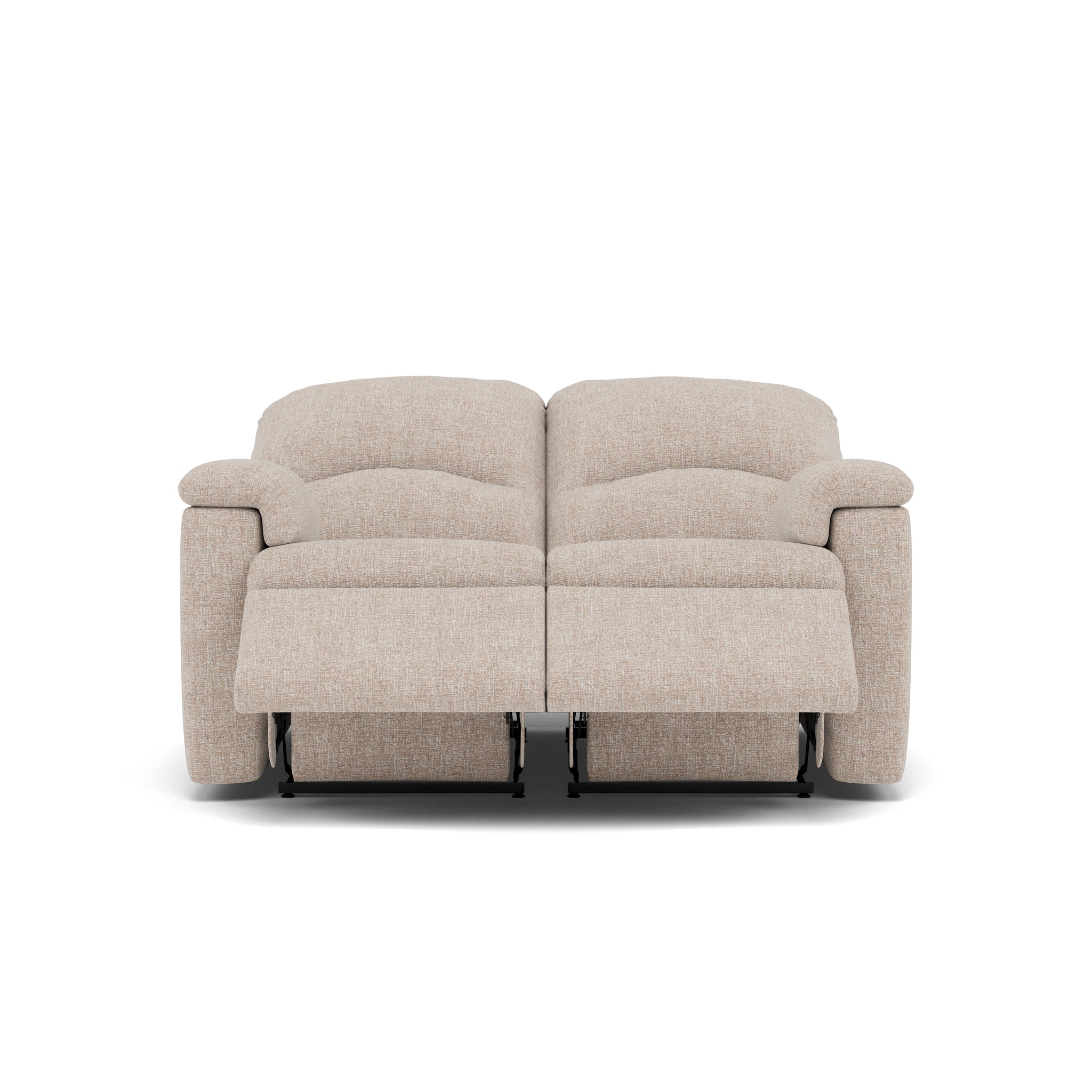 G Plan Chloe 2 Seater Recliner Sofa - 2 Seater Recliner Sofa Double Grade W - Manual Recliner 2 Seater Sofas Sterling Home 3 W002 Loom Shale