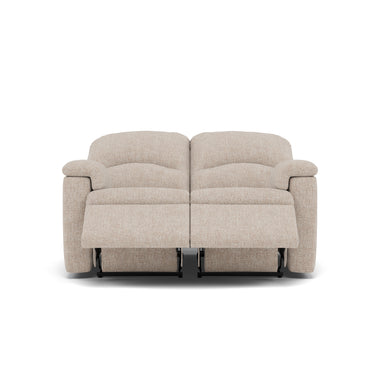 G Plan Chloe 2 Seater Recliner Sofa - 2 Seater Recliner Sofa Double Grade W - Manual Recliner 2 Seater Sofas Sterling Home 3 W002 Loom Shale