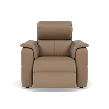 Nicoletti Giacomo Recliner Armchair - Power Recliner Chair Power Headrest CB Torello - Power with Power Headrest & USB Sterling Home 1 Torello PS 312 Taupe