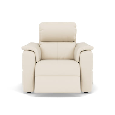 Nicoletti Giacomo Recliner Armchair - Power Recliner Chair CB Torello - Power Recliner Sterling Home 3 Torello PS Bianco 93