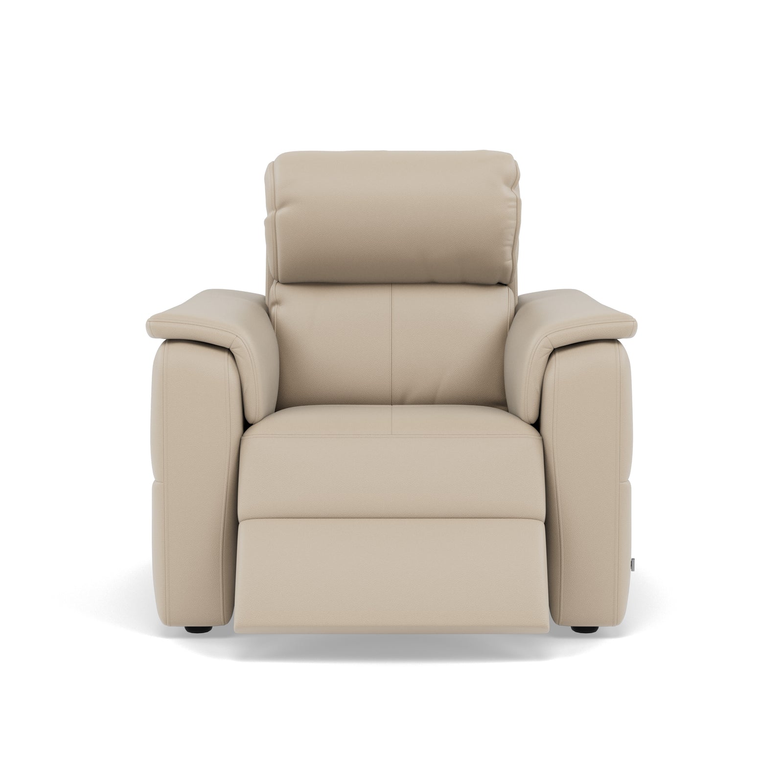 Nicoletti Giacomo Recliner Armchair - Power Recliner Chair Lumber Support CB Torello - Power With Power Headrest Footrest Lumbar & USB Sterling Home 4 Torello PS Fango 352