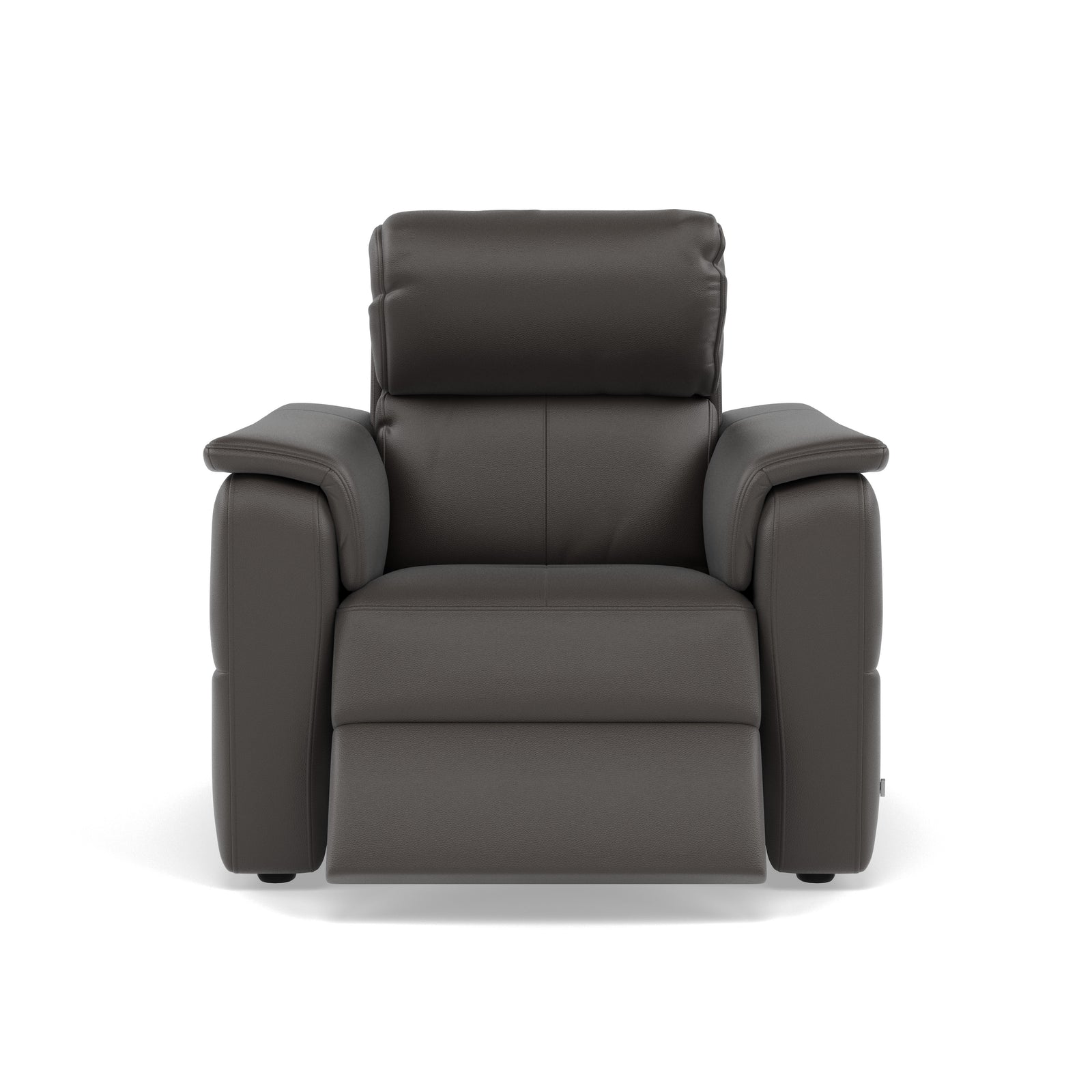 Nicoletti Giacomo Recliner Armchair - Power Recliner Chair Power Headrest CB Torello - Power with Power Headrest & USB Sterling Home 8 Torello PS Grigio Scuro 327