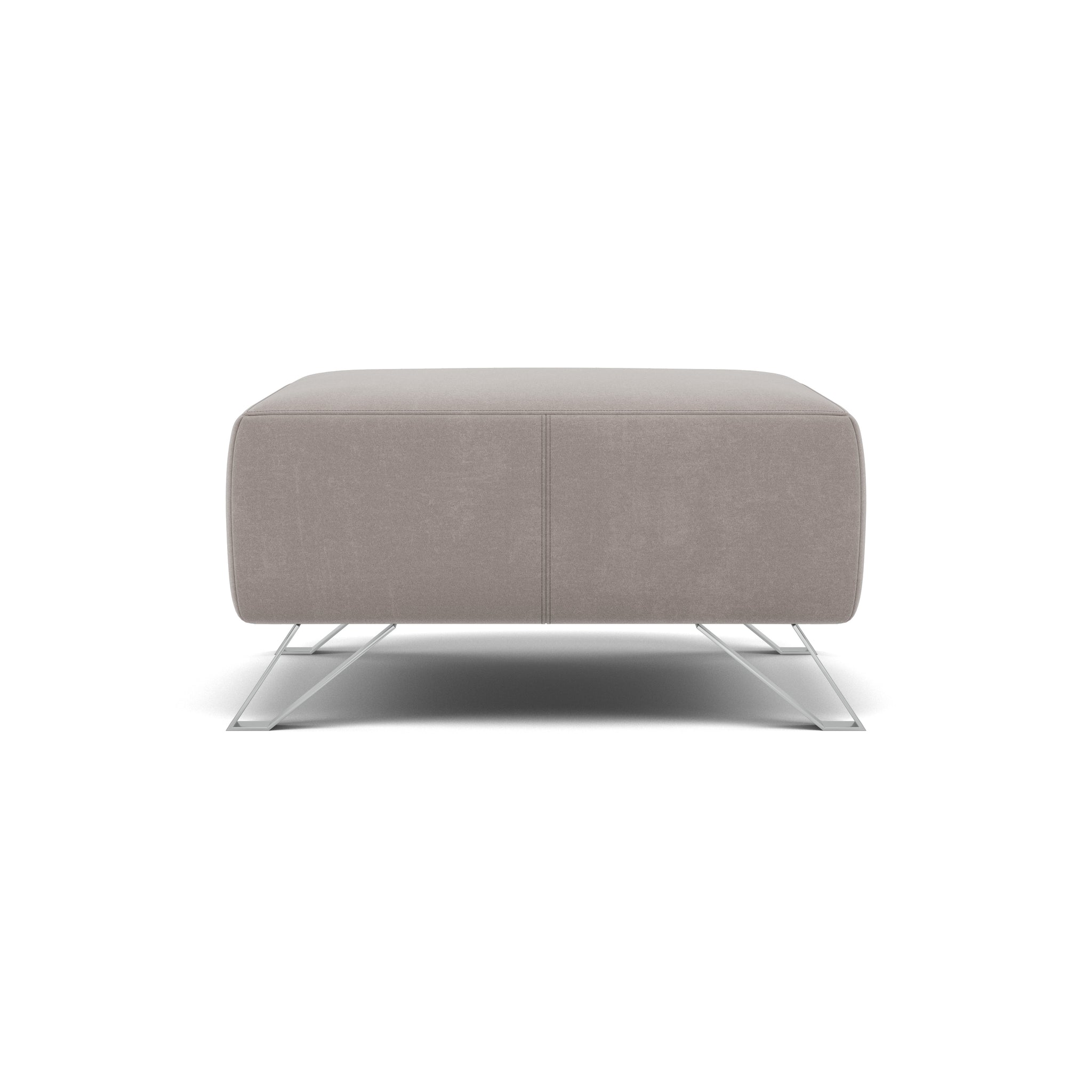 Nicoletti Puccini Footstool - Rectangular Stool NC Sterling Home 1 Selma FR Grigio V.3938
