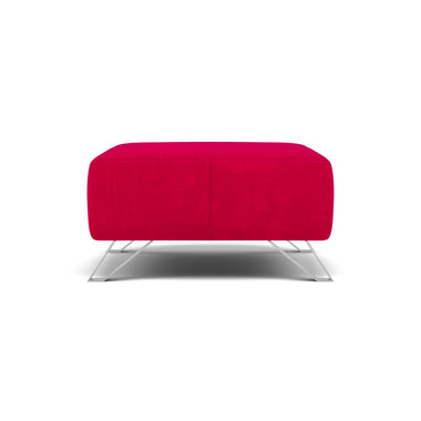 Nicoletti Puccini Footstool - Rectangular Stool NC Sterling Home 6 Selma FR Rosso V.3935