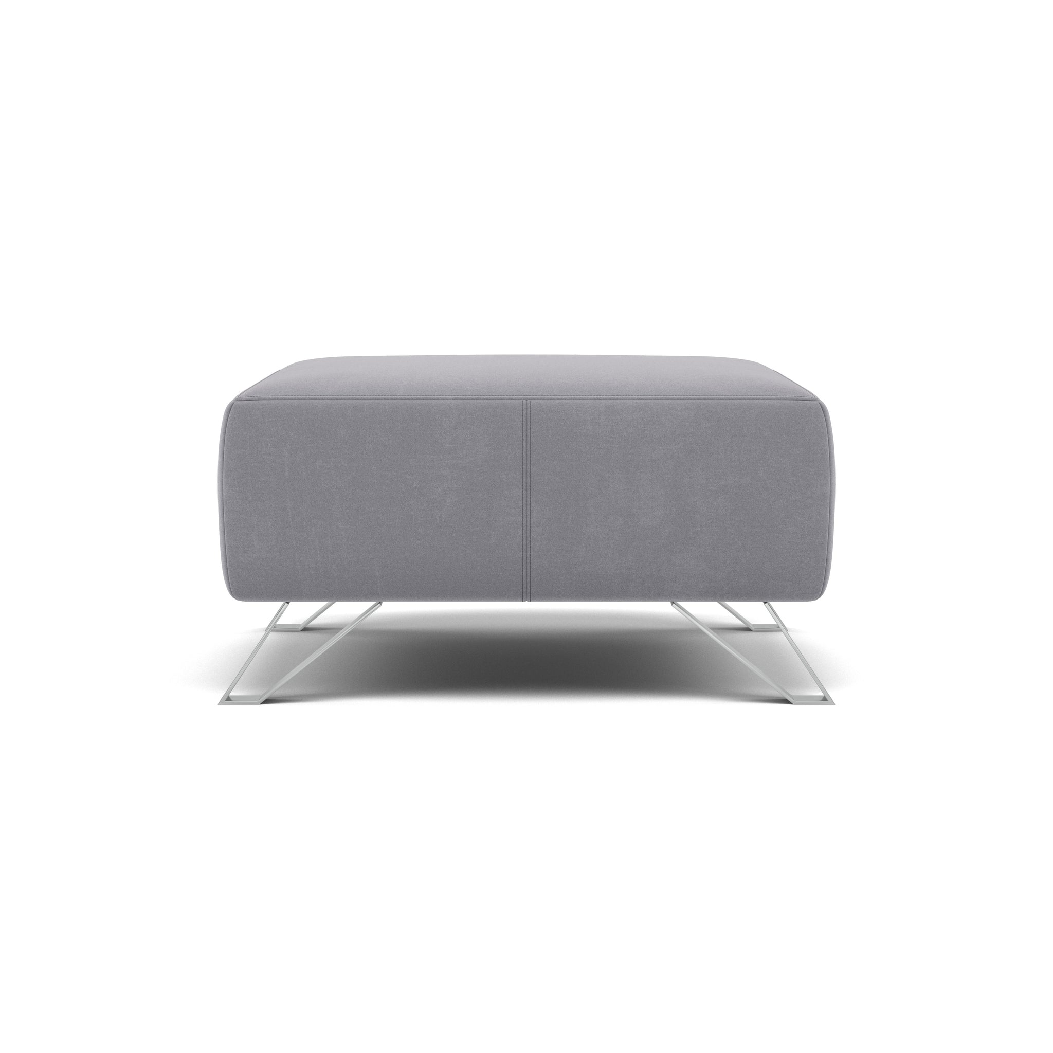 Nicoletti Puccini Footstool - Rectangular Stool NC Sterling Home 4 Selma FR Topo V.3940