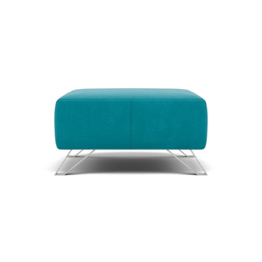 Nicoletti Puccini Footstool - Rectangular Stool NC Sterling Home 5 Selma FR Turchese V.3930