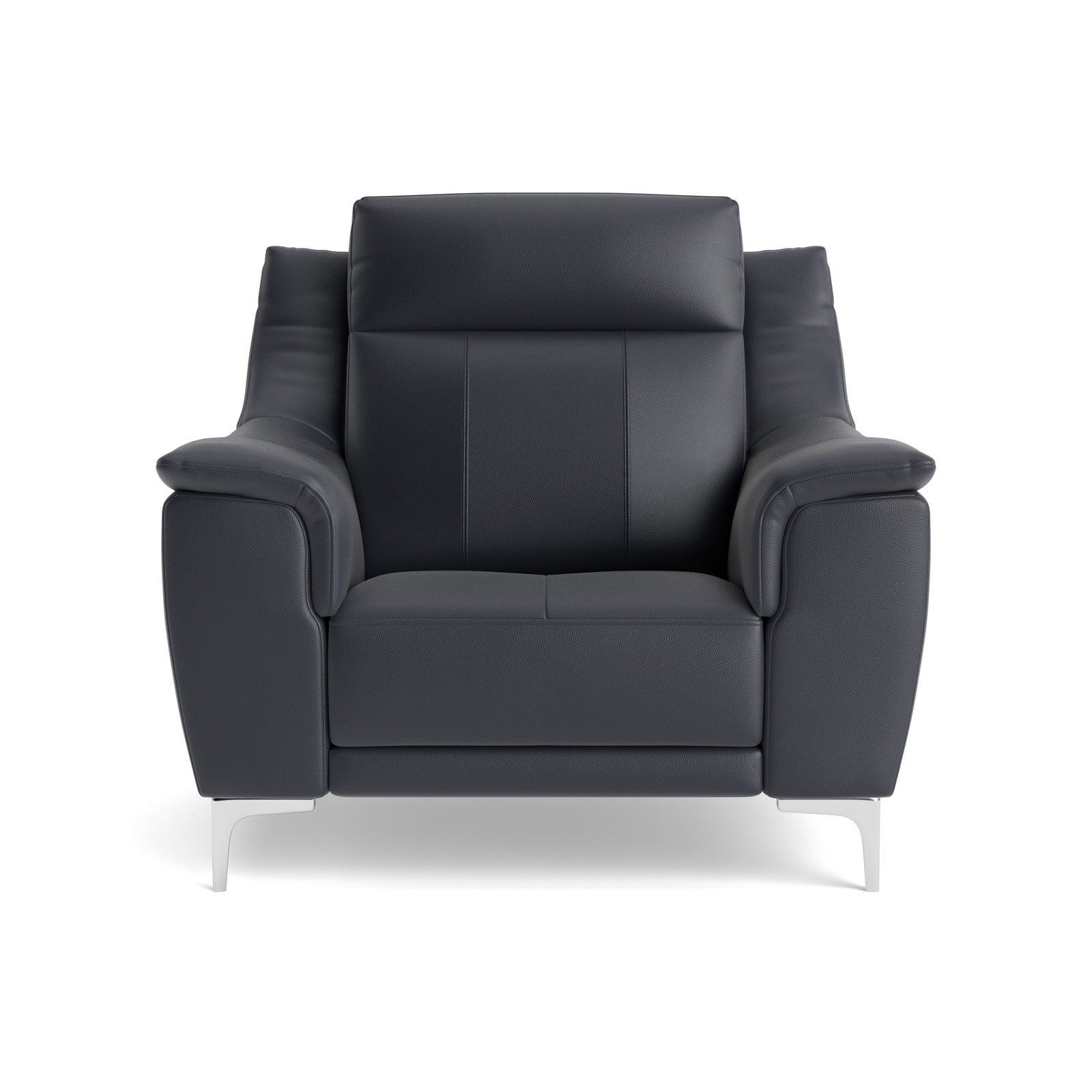 Nicoletti Carmen Armchair - Armchair CB Armchairs Sterling Home 6 Feet: Shiny Metal Torello PS Blu -S 81