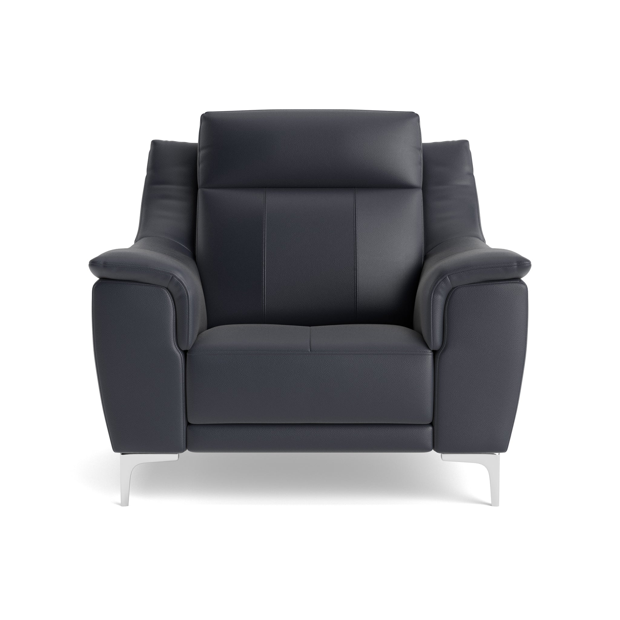 Nicoletti Carmen Armchair - Armchair CB Armchairs Sterling Home 6 Feet: Shiny Metal Torello PS Blu -S 81