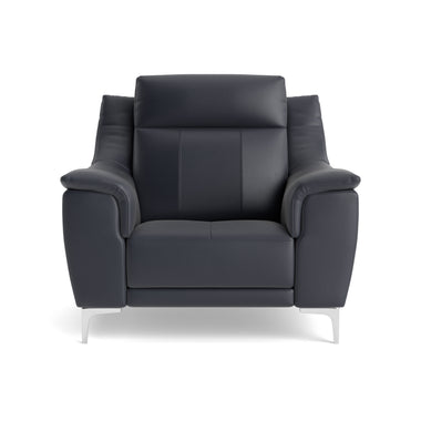 Nicoletti Carmen Armchair - Armchair CB Armchairs Sterling Home 6 Feet: Shiny Metal Torello PS Blu -S 81