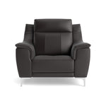 Nicoletti Carmen Armchair - Armchair CB Armchairs Sterling Home 5 Feet: Shiny Metal Torello PS Chocol -S 91