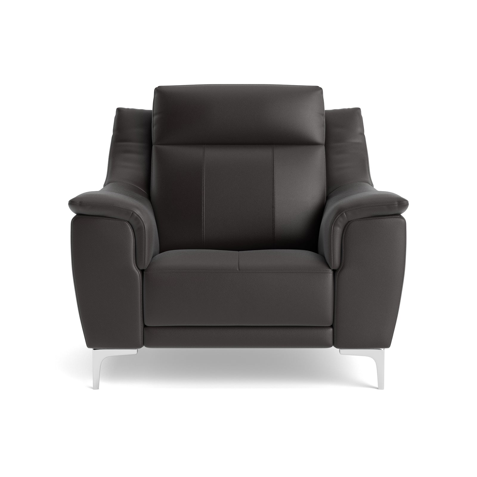 Nicoletti Carmen Armchair - Armchair CB Armchairs Sterling Home 5 Feet: Shiny Metal Torello PS Chocol -S 91