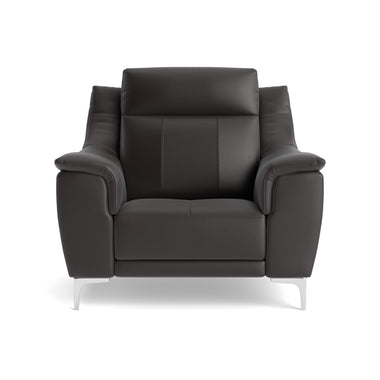 Nicoletti Carmen Armchair - Armchair CB Armchairs Sterling Home 5 Feet: Shiny Metal Torello PS Chocol -S 91