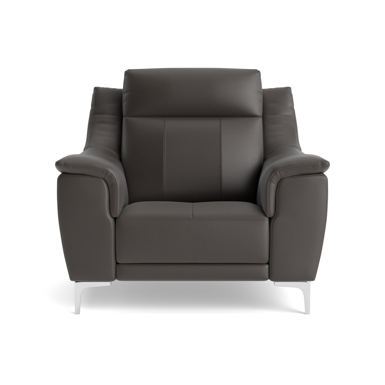 Nicoletti Carmen Armchair - Armchair CB Armchairs Sterling Home 1 Feet: Shiny Metal Torello PS Grigio Scuro 327
