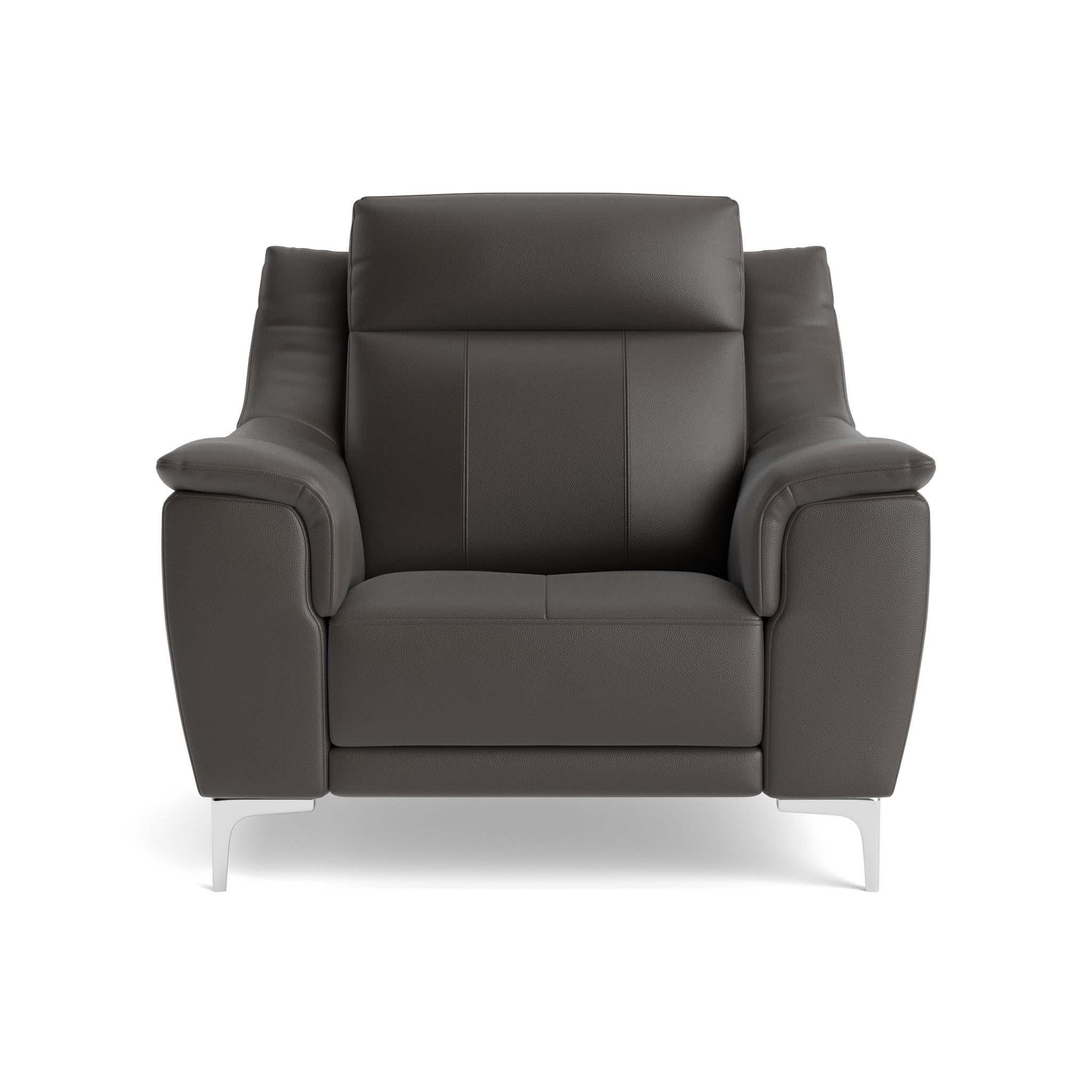 Nicoletti Carmen Armchair - Armchair CB Armchairs Sterling Home 1 Feet: Shiny Metal Torello PS Grigio Scuro 327
