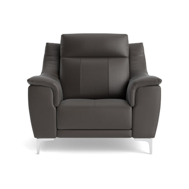 Nicoletti Carmen Armchair - Armchair CB Armchairs Sterling Home 1 Feet: Shiny Metal Torello PS Grigio Scuro 327