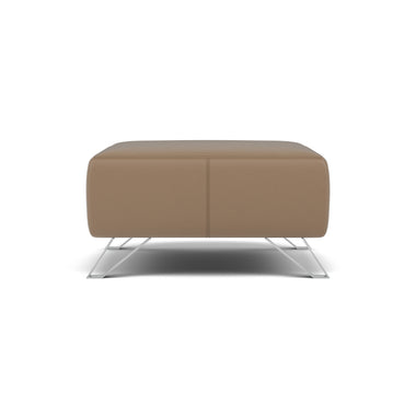 Nicoletti Puccini Footstool - Rectangular Stool CB Sterling Home 10 Torello Taupe 312