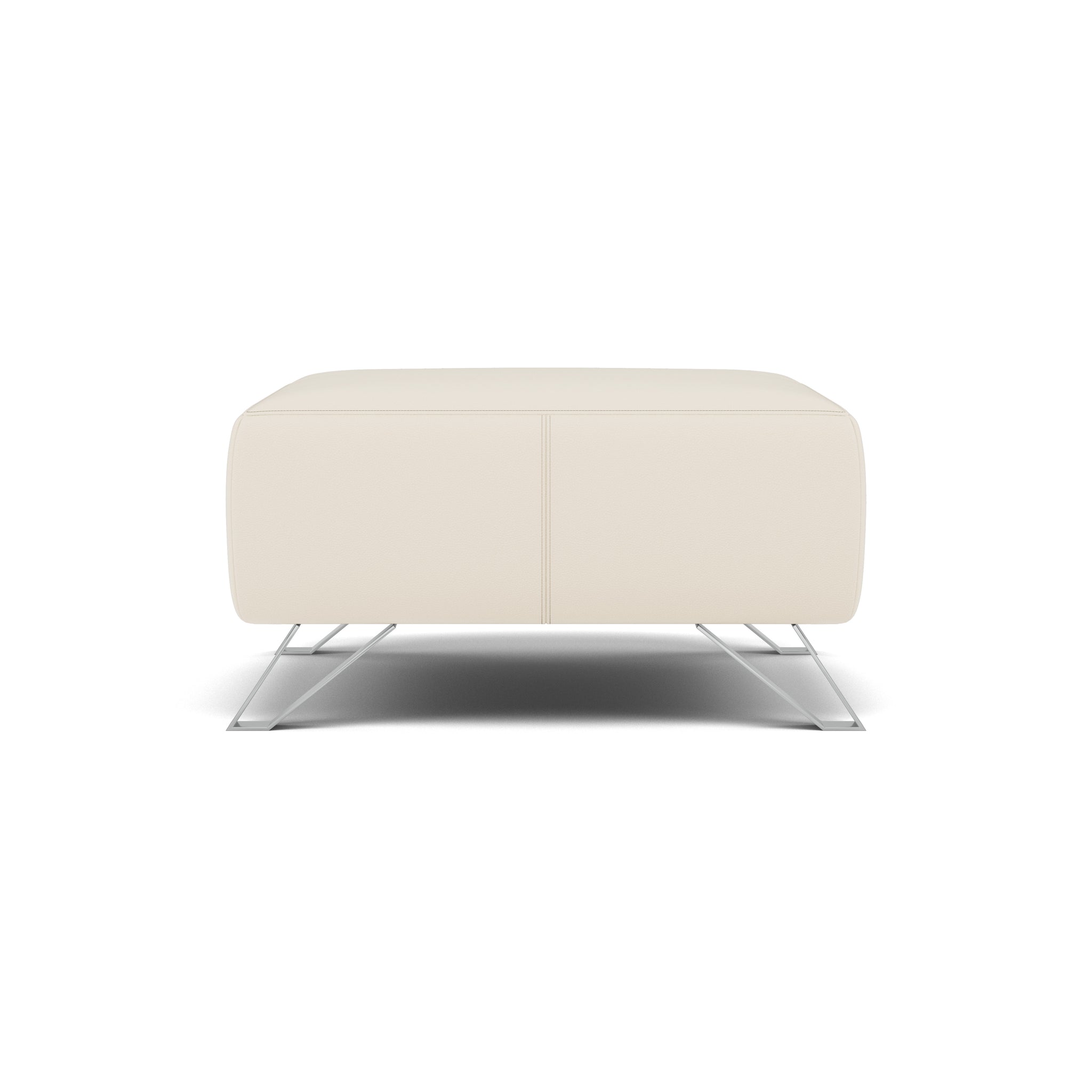 Nicoletti Puccini Footstool - Rectangular Stool CB Sterling Home 1 Torello Bianco 93
