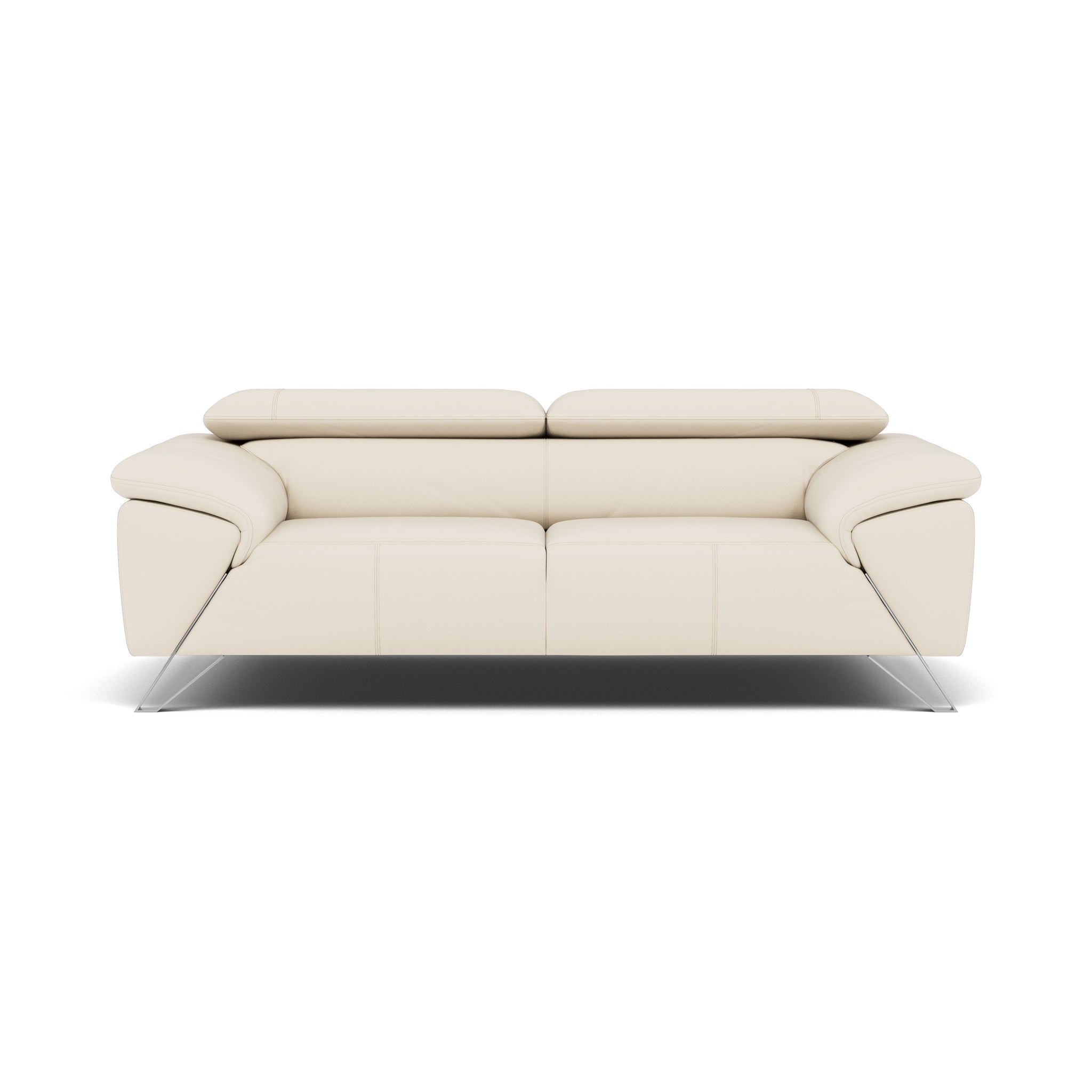 Nicoletti Puccini Small 3 Seater Sofa - 2.5 Seater Sofa CB 3 Seater Sofas Sterling Home 4 Torello Bianco 93