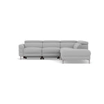 Hoy Corner Sofa - Combination 1 - Left Hand Facing Sofa Corner Group Fabric - Left Hand Facing Corner Sofas Sterling Home 6 CU9102-5-UK Oxford Silver