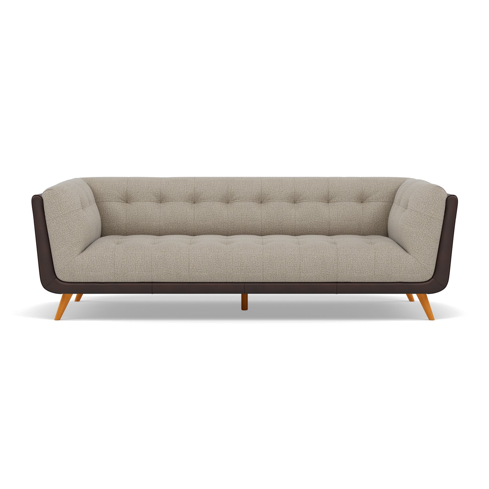 Siena 3 Seater Sofa - 2.5 Seater Sofa F8 + Cat 60 3 Seater Sofas Sterling Home 9 Hopsack Linen 70004+Cat 60/08