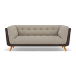 Siena Large 2 Seater Sofa - 2.2 Seater Sofa F8 + Cat 60 2 Seater Sofas Sterling Home 4 Hopsack Linen 70004+Cat 60/08