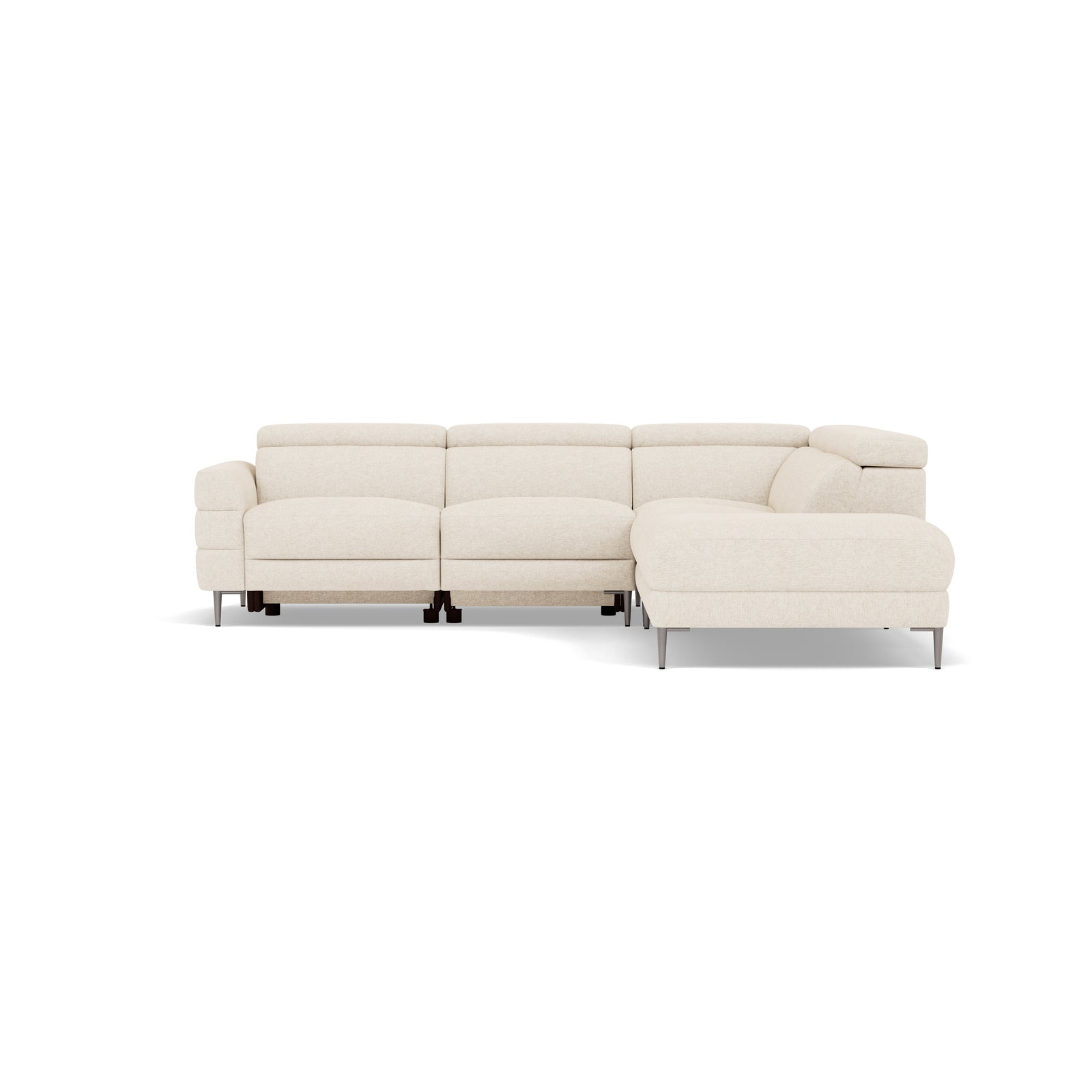 Hoy Corner Sofa - Combination 1 - Left Hand Facing Sofa Corner Group Fabric - Left Hand Facing Corner Sofas Sterling Home 4 KB-1285-UK Darwin Ivory