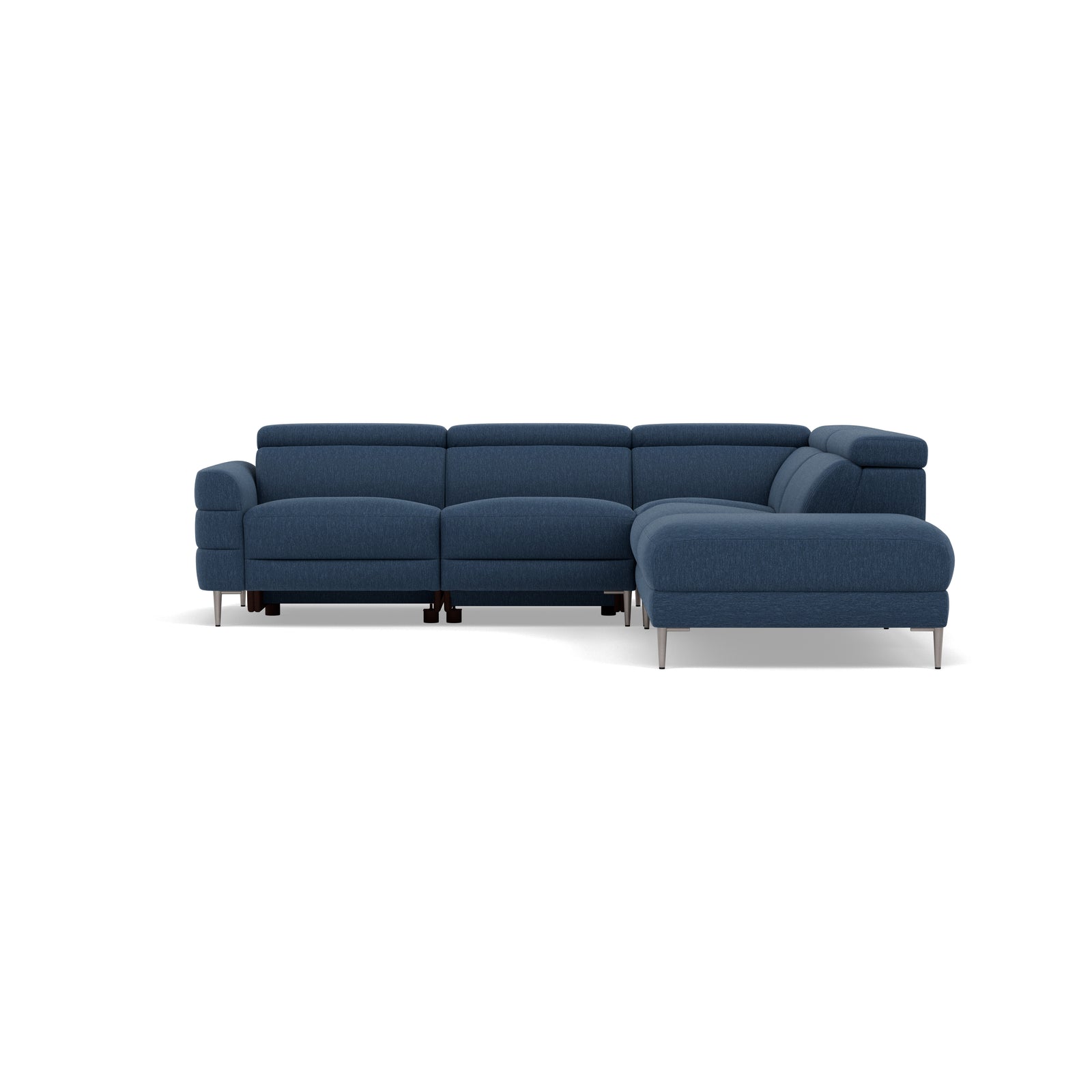 Hoy Corner Sofa - Combination 1 - Left Hand Facing Sofa Corner Group Fabric - Left Hand Facing Corner Sofas Sterling Home 9 KB-1290-UK Amigo Navy