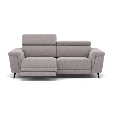 Sparta 3 Seater Recliner Sofa - 3 Str W/ 2 Power Recliner W/ 2 Ratchet Headrest Fabric - Power with Manual Headrest 3 Seater Sofas Sterling Home 9 KB-1291-UK Amigo Granite