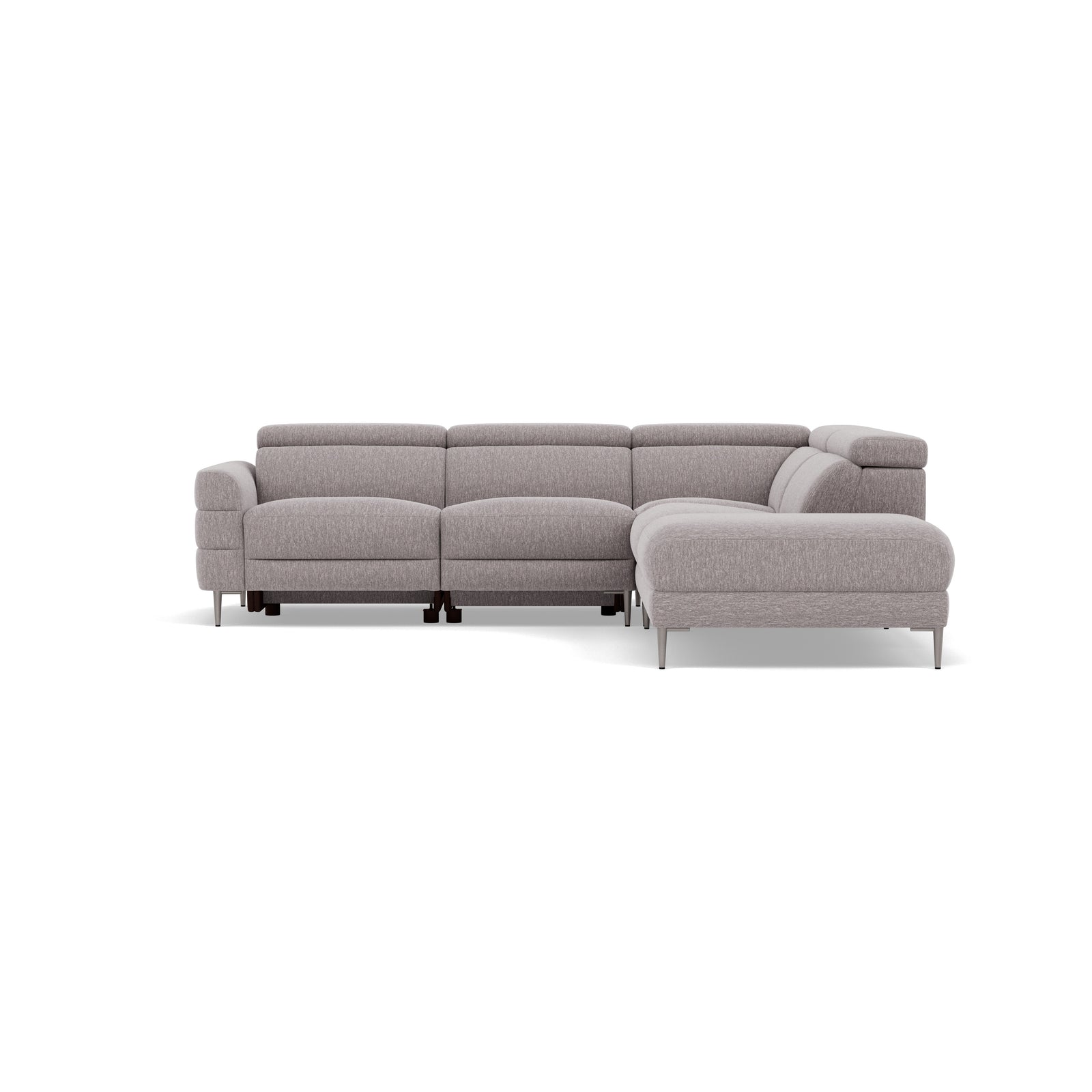 Hoy Corner Sofa - Combination 1 - Left Hand Facing Sofa Corner Group Fabric - Left Hand Facing Corner Sofas Sterling Home 7 KB-1291-UK Amigo Granite