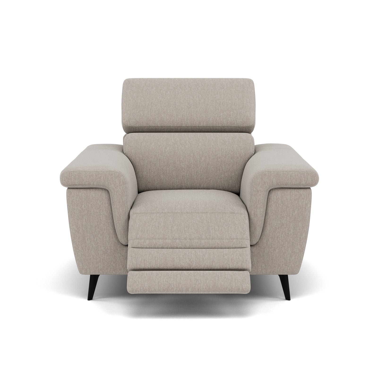 Sparta Recliner Armchair - Chair W/ Power Recliner W/ Power Headrest Fabric - Power with Power Headrest & USB Sterling Home 10 KB-1292-UK Amigo Dove